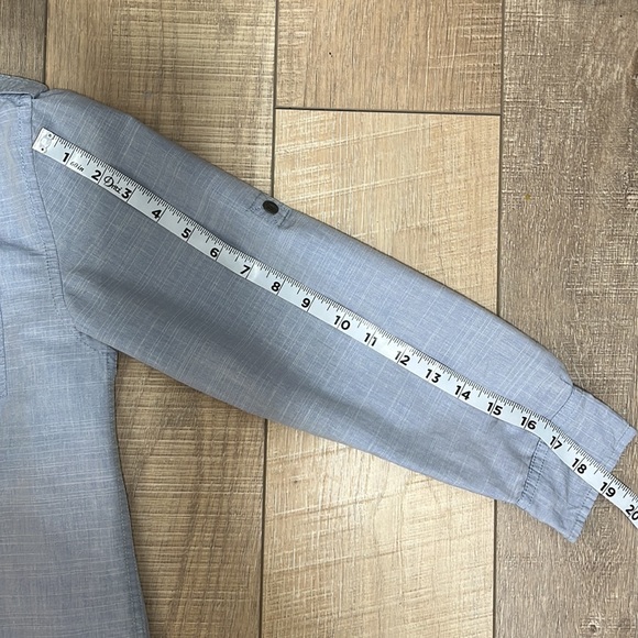 Paper Denim and Cloth Girls Button Down Adjustable Sleeve Collared Size 10/12 - Picture 16 of 16